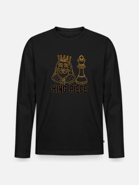 King Piece - Men's Premium Organic Long Sleeve Shirt - black