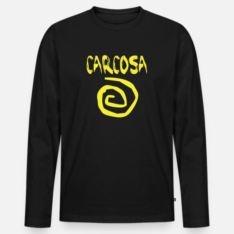carcosa - Männer Premium Bio Langarmshirt - Schwarz