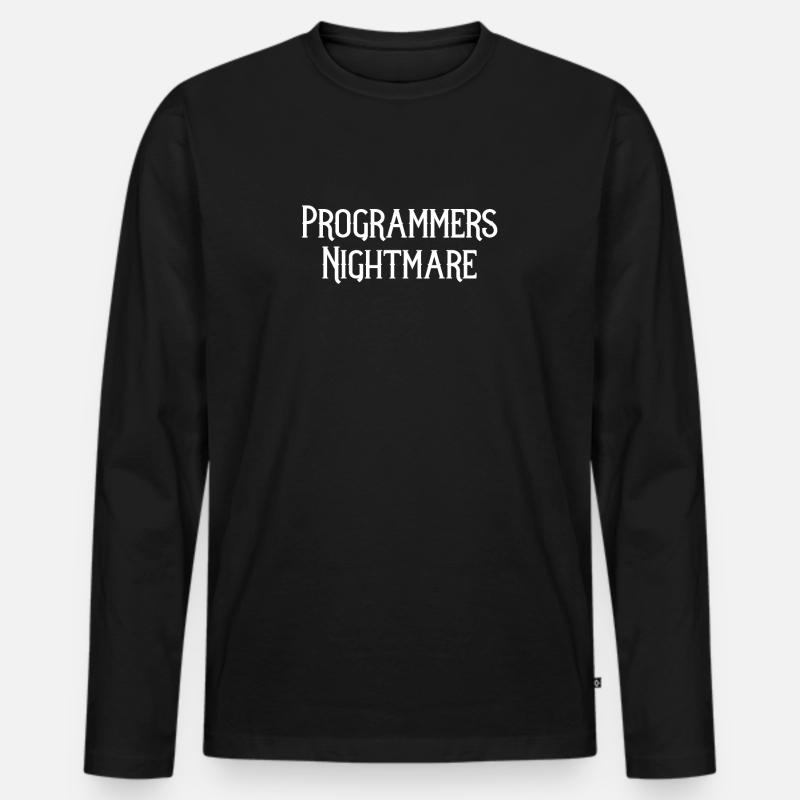 Lustige Qualitätssicherung QA Engineer Programmierer - Männer Premium Bio Langarmshirt - Schwarz