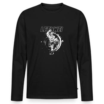 burmesisches boxen lethwei - Männer Premium Bio Langarmshirt - Schwarz - Vorne - Nico (187cm)