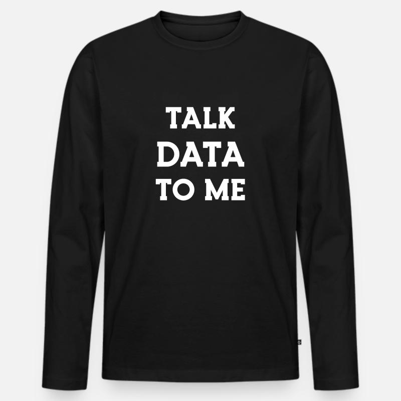 Data Science Statistics Data Scientist - T-shirt manches longues Premium bio Homme - noir