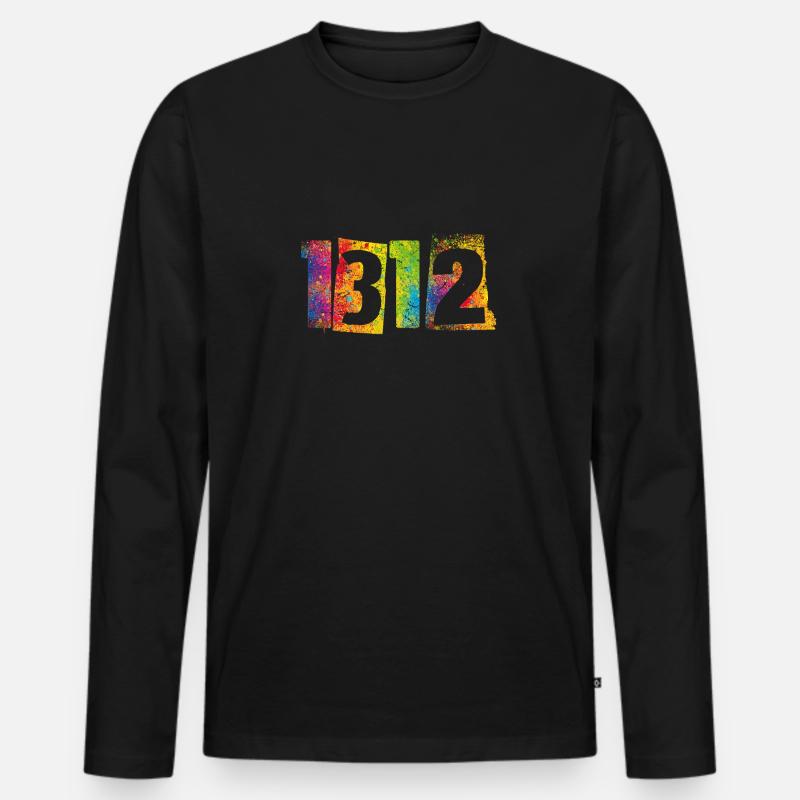 ACAB 1312 - Männer Premium Bio Langarmshirt - Schwarz