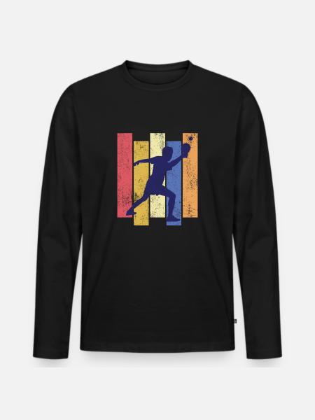 Ping-ping-congs - T-shirt manches longues Premium bio Homme - noir