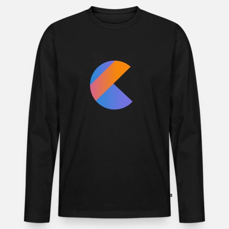 programmer software nerd pc computer hacker new lo Men's Premium Organic Long Sleeve Shirt