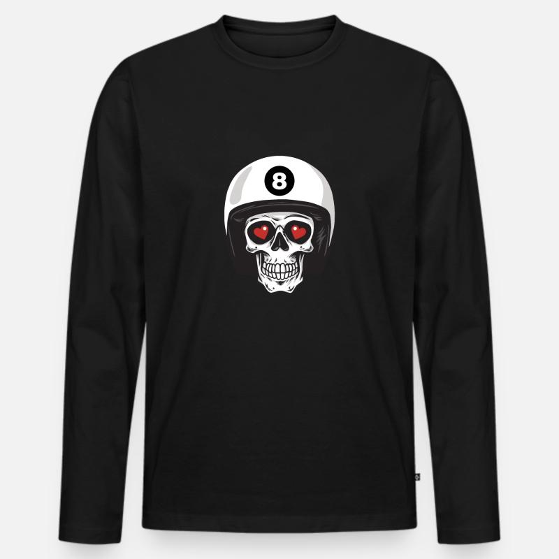 Malbolge | - Männer Premium Bio Langarmshirt - Schwarz