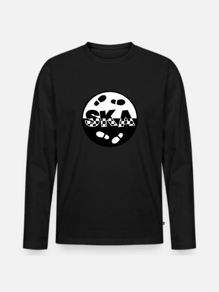 skacercle6 - Men's Premium Organic Long Sleeve Shirt - black