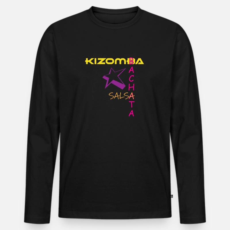 Modell SBK v1 - Männer Premium Bio Langarmshirt - Schwarz