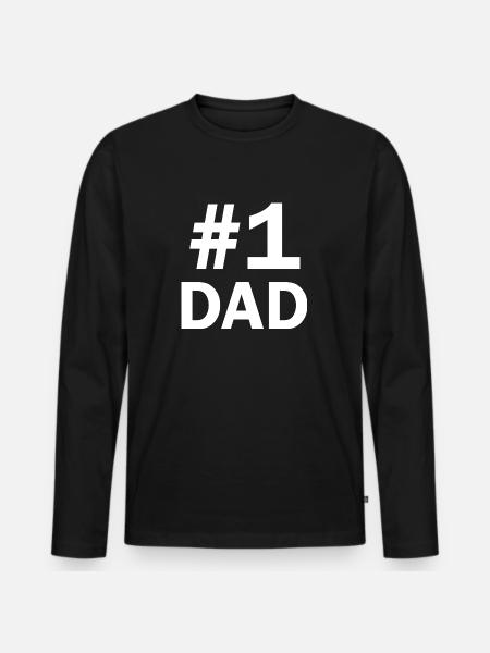 Dog Hund - Men's Premium Organic Long Sleeve Shirt - black