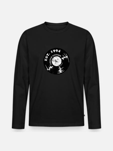 Millésime 1994 - T-shirt manches longues Premium bio Homme - noir