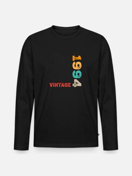 Millésime 1994 - T-shirt manches longues Premium bio Homme - noir