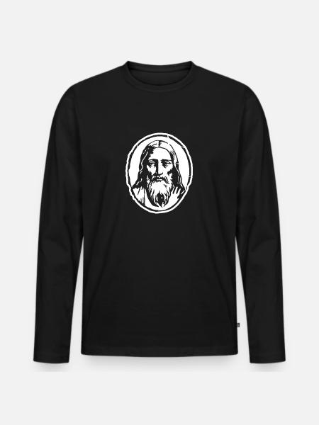 Mon Dieu - T-shirt manches longues Premium bio Homme - noir