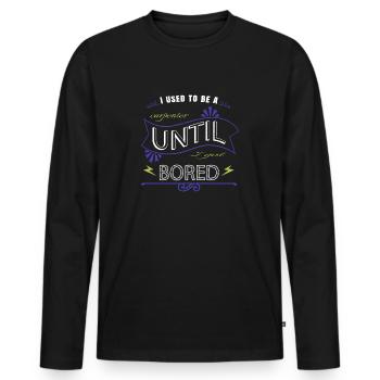 Casque de sécurité Sabrina Carpenter T-shirts - T-shirt manches longues Premium bio Homme - noir - Devant - Nico (187cm)