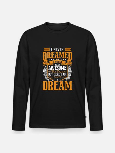 Bus Bus Bus Drivers - Men's Premium Organic Long Sleeve Shirt - black