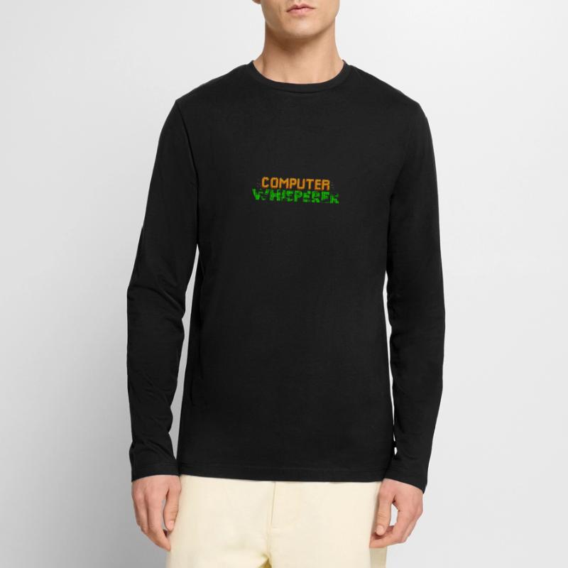 Computer Whisperer - Computer Science Programmer Men's Premium Organic Long Sleeve Shirt