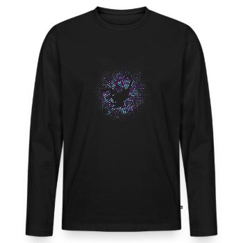 Scorpio - Men's Premium Organic Long Sleeve Shirt - black - Front - Nico (187cm)