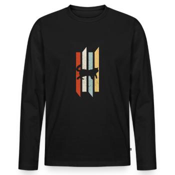 Ragdoll Katzen Ragdoll-katze Geschenk - Männer Premium Bio Langarmshirt - Schwarz - Vorne - Nico (187cm)