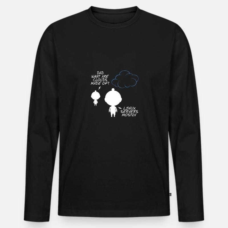 Programmierer - Männer Premium Bio Langarmshirt - Schwarz