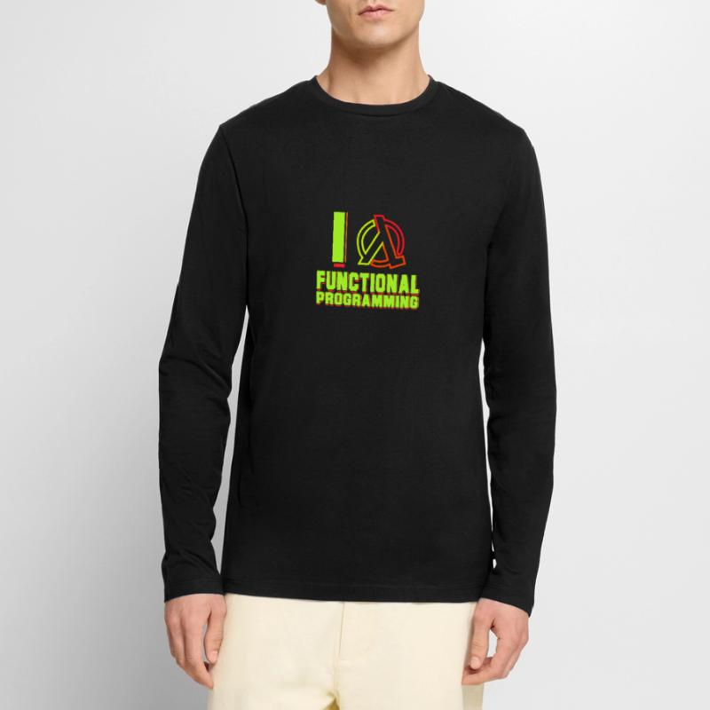 Programmierer Lambda Männer Premium Bio Langarmshirt