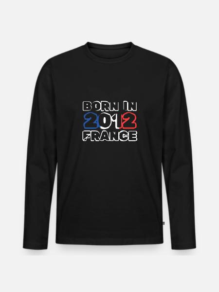 in 2012 - Men's Premium Organic Long Sleeve Shirt - black