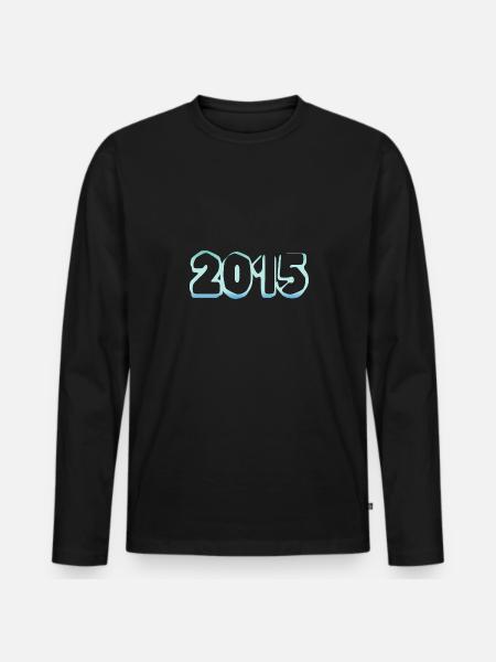 Eisblock 2015 - Men's Premium Organic Long Sleeve Shirt - black