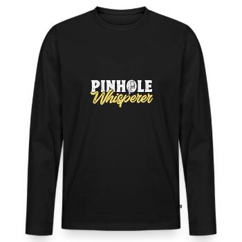 Body Painter Car Painter Painter - T-shirt manches longues Premium bio Homme - noir - Devant - Nico (187cm)