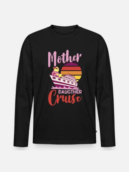 Kreuzfahrt - Männer Premium Bio Langarmshirt - Schwarz