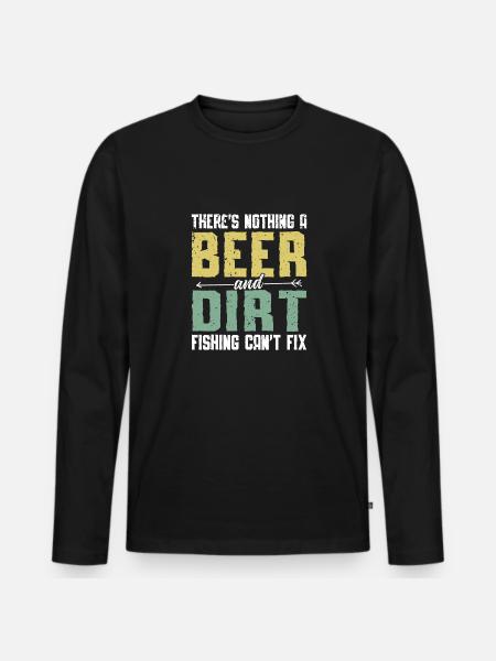 Metaldetektor Schatzsucher Schatzsuche - Männer Premium Bio Langarmshirt - Schwarz