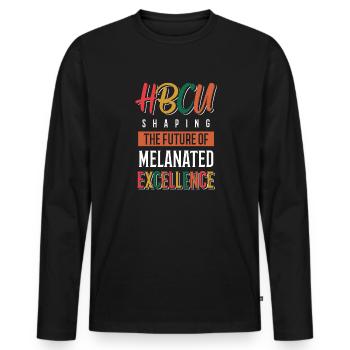 Coyote Hunter - Men's Premium Organic Long Sleeve Shirt - black - Front - Nico (187cm)
