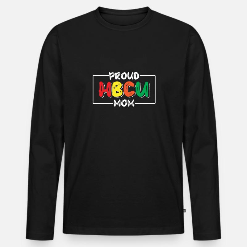 Coyote Jäger - Männer Premium Bio Langarmshirt - Schwarz