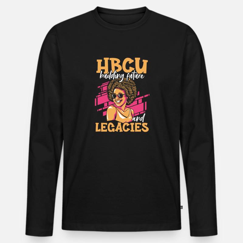 Coyote Jäger - Männer Premium Bio Langarmshirt - Schwarz