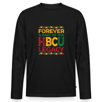 Coyote Hunter - Men's Premium Organic Long Sleeve Shirt - black - Front - Nico (187cm)