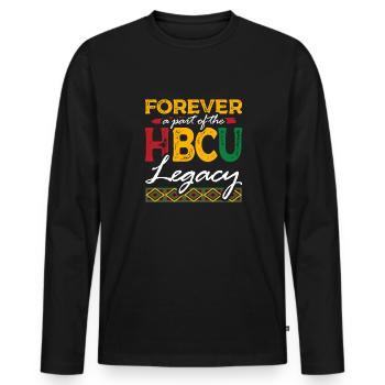 Coyote Hunter - Men's Premium Organic Long Sleeve Shirt - black - Front - Nico (187cm)