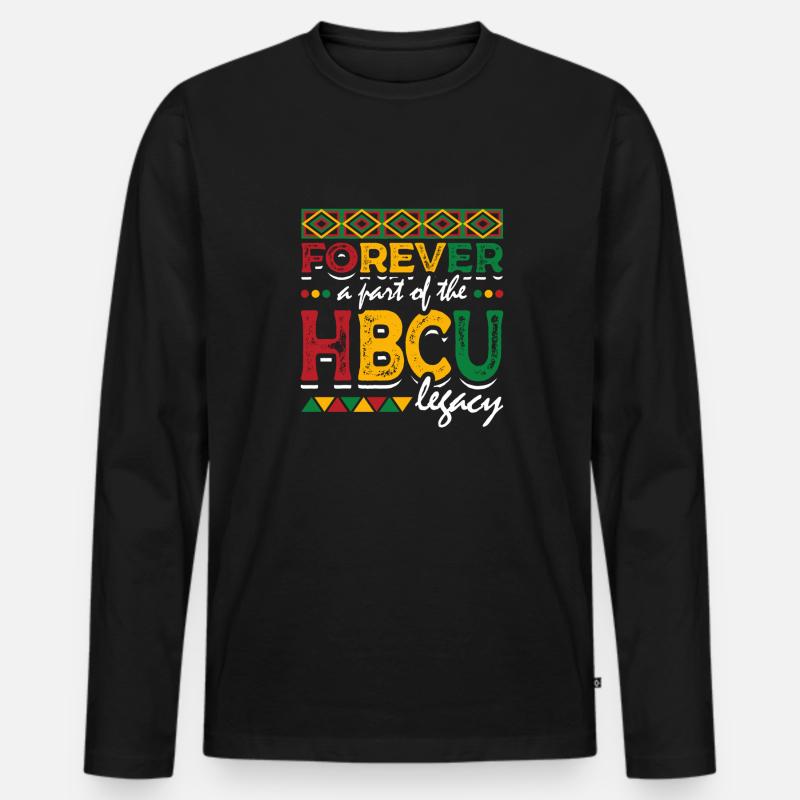 Coyote Jäger - Männer Premium Bio Langarmshirt - Schwarz