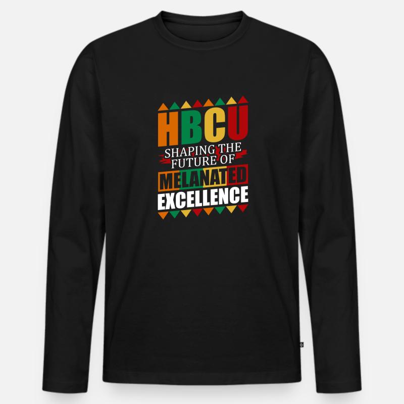 Coyote Jäger - Männer Premium Bio Langarmshirt - Schwarz