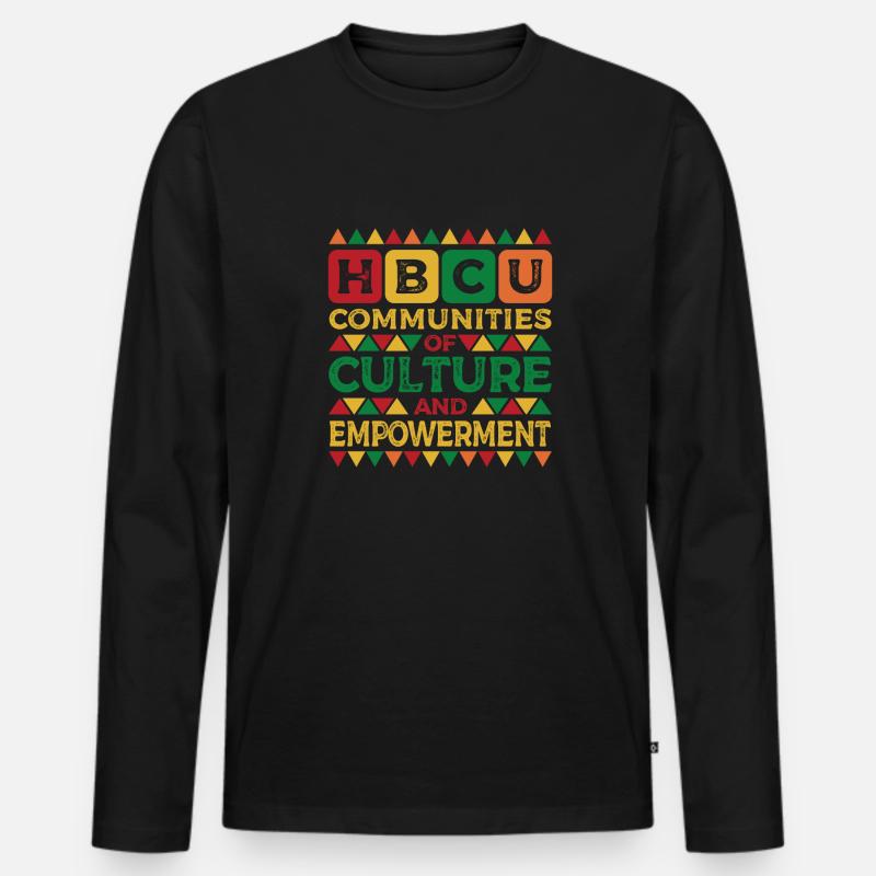 Coyote Jäger - Männer Premium Bio Langarmshirt - Schwarz