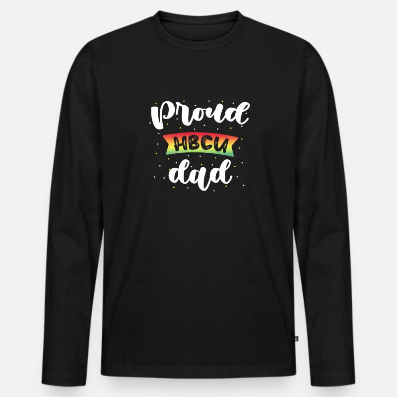 Coyote Jäger - Männer Premium Bio Langarmshirt - Schwarz