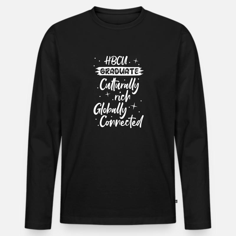 Coyote Jäger - Männer Premium Bio Langarmshirt - Schwarz