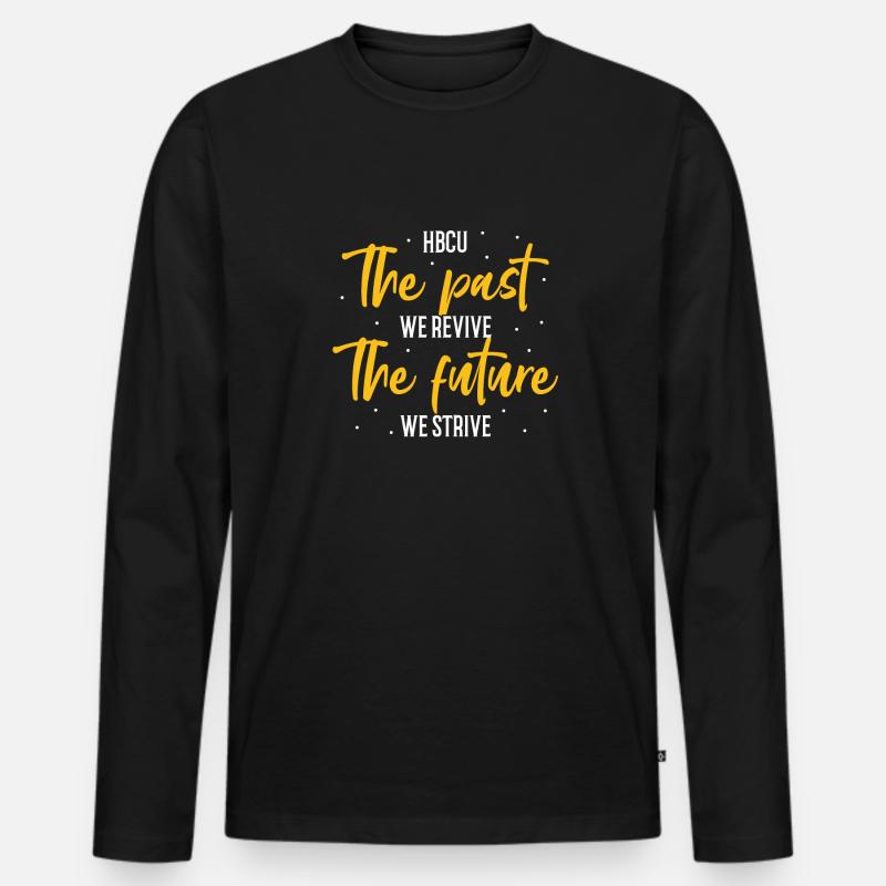 Coyote Jäger - Männer Premium Bio Langarmshirt - Schwarz