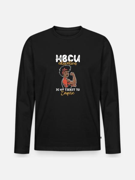 Coyote Hunter - Men's Premium Organic Long Sleeve Shirt - black
