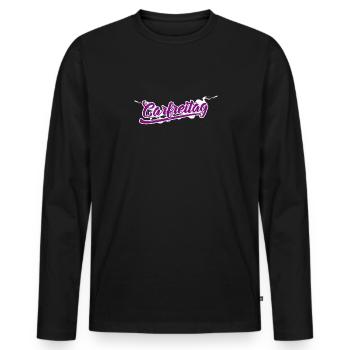 Carfreitag Karfreitag für alle Auto-Tuning Fans! - Männer Premium Bio Langarmshirt - Schwarz - Vorne - Nico (187cm)