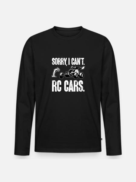RC Car Remote Control Car - Men's Premium Organic Long Sleeve Shirt - black