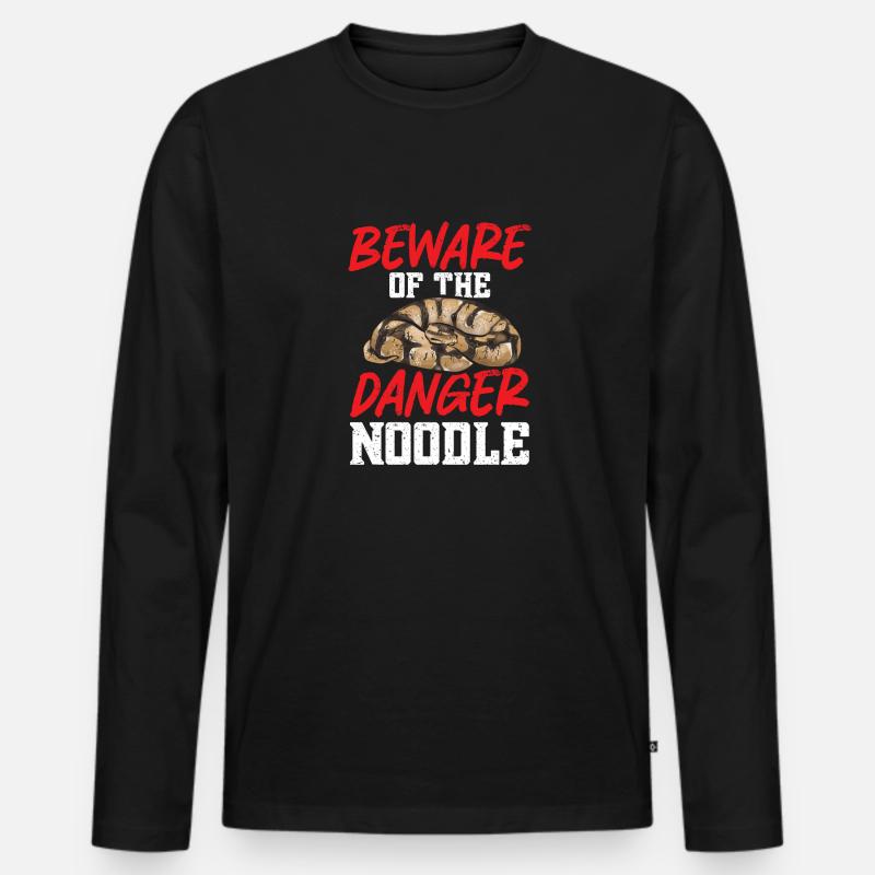 Python royal Serpent Roi Python T-shirt manches longues Premium bio Homme