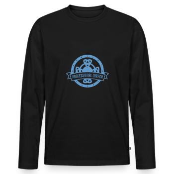 Larp | Live-action role-playing game | Larps | Larp - Men's Premium Organic Long Sleeve Shirt - black - Front - Nico (187cm)