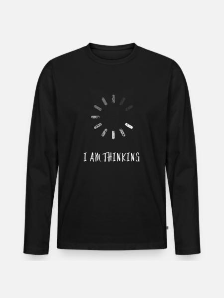 Programmer Code Software Geek Gift - Men's Premium Organic Long Sleeve Shirt - black