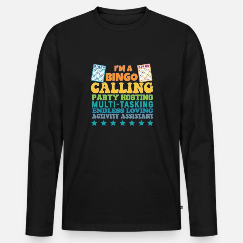 Proud Activity Assistant Appreciation - Männer Premium Bio Langarmshirt - Schwarz
