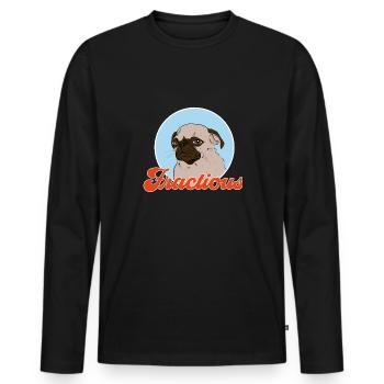 Vet Tech Veterinärmedizin Veterinärtechniker - Männer Premium Bio Langarmshirt - Schwarz - Vorne - Nico (187cm)