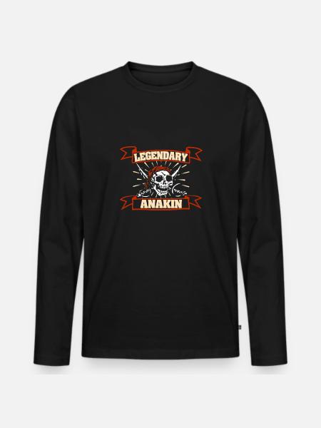 Carnival Anakin - Men's Premium Organic Long Sleeve Shirt - black