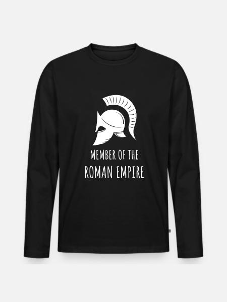 Empire romain - T-shirt manches longues Premium bio Homme - noir