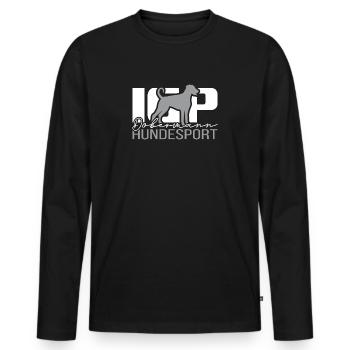 DOBERMANN IGP Dobi Hundesport Hunde Hund Wilsigns - Männer Premium Bio Langarmshirt - Schwarz - Vorne - Nico (187cm)