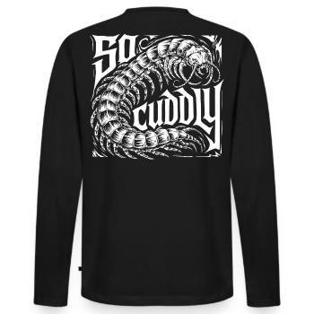 Espèces de Scolopender - T-shirt manches longues Premium bio Homme - noir - Dos - Nico (187cm)